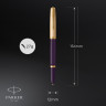 Ручка шариковая PARKER 51 PREMIUM PLUM GT M CW2123518